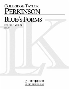 Coleridge-Taylor Perkinson, Blue/s Forms Violin Buch Cover Coleridge-Taylor Perkinson, Blue/s Forms Violin Buch