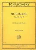 Nocturne op.19,4 for cello and piano Nocturne op.19,4 for cello and piano