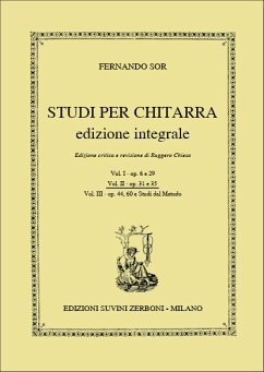 Cover Studi vol.2 (op.31 e op.35) per chitarra