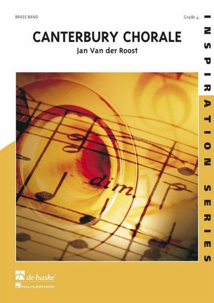 Jan Van der Roost Canterbury Chorale Brass Band Partitur Jan Van der Roost Canterbury Chorale Brass Band Partitur