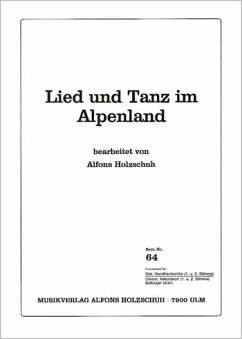 Cover Lied und Tanz im Alpenland für Handharmonika (mit 2. Stimme)