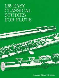 Cover 125 Easy Classical Studies for Flute