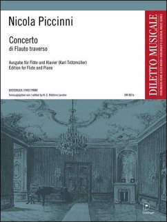 Cover Konzert D-Dur für Flöte und Orchester für Flöte und Klavier
