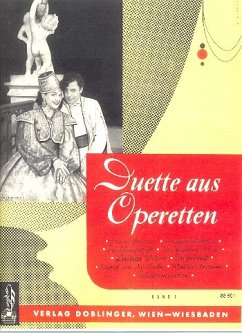 Cover Duette aus Operetten Band 1 für 2 Singstimmen und Klavier