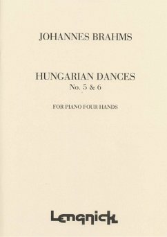 Cover Johannes Brahms Hungarian Dances Nr.5/6 2 Pianos