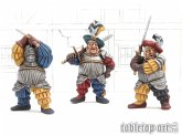 Landsknechts Ogres with Flamberge Set (3)