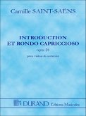 Introduction et rondo capriccioso op.28 pour violon et orchestre partition de poche