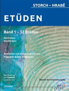 Cover Etüden Band 1 für Kontrabass