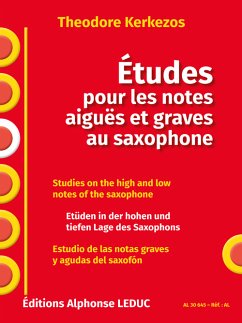 Cover Kerkezos Etudes Sax Bk