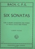 6 Sonatas for clarinet, bassoon and piano (viola, cello, piano) 6 Sonatas for clarinet, bassoon and piano (viola, cello, piano)