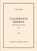 Luis De Pablo, Caligrafia Serena Streichquartett Partitur + Stimmen