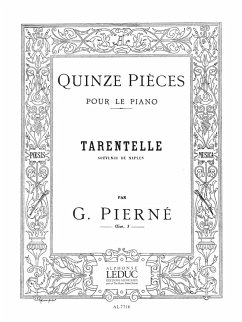Cover PIERNE 15 PIECES OP3 N015 TARENTELLE PIANO