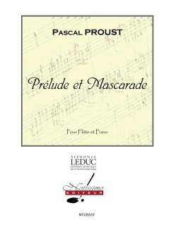Cover Prélude et mascarade pour flűte et piano