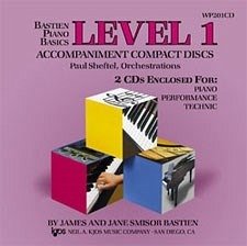 Cover Bastien piano basics level 1 Accompaniment CD