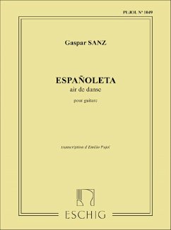 Cover Espanoleta pour guitare