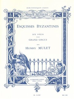 Cover Esquisses byzantines 10 pičces pour orgue