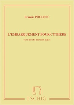 Cover L'embarquement pour Cythere valse-musette pour 2 pianos partition