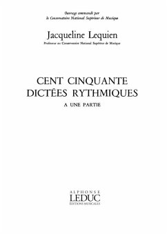 Cover 150 Dictées rhythmiques a une partie