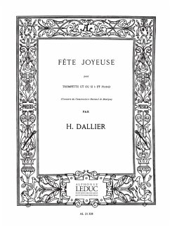 Cover DALLIER FETE JOYEUSE TROMPETTE UT OU SIB ET PIANO