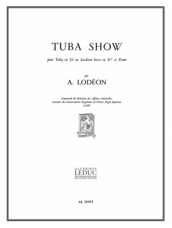 Cover Tuba Show pour tuba (saxhorn basse) et piano