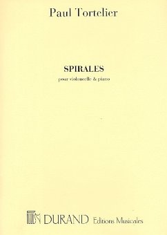 Cover Spirales pour violoncelle et piano