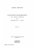 Divertissement en 3 Parties op.299b pour flűte, hautbois, clarinette en La, basson et cor an Fa partition et parties