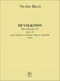 Im Volkston op.43 Divertimento Nr.2 für Klarinette, Violine und Violoncello