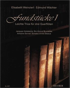 Cover Fundstücke 1 leichte Trios für 3 Querflöten