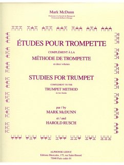 Cover McDUNN/RUSCH ETUDES POUR TROMPETTE COMPLEMENT A LA METHODE DE TROMPETTE