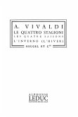 VIVALDI 4 SAISONS 'L'HIVER' PARTITION D'ORCHESTRE IN 16 (POCHE) PH245