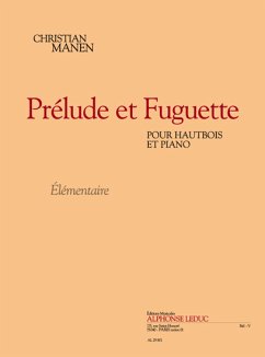 Cover Prélude et fuguette pour hautbois et piano