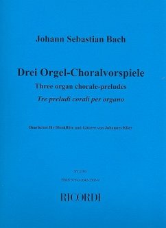 Cover 3 Choräle für Blockflöte und Gitarre