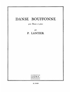 Cover LANTIER DANSE BOUFFONNE BASSON ET PIANO