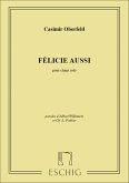 Oberfeld Felicie Aussi Cht Seul Canto (O Voce Recit) E Pianoforte