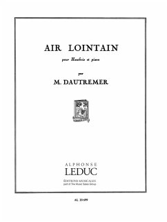 Cover DAUTREMER AIR LOINTAIN HAUTBOIS ET PIANO