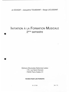 Cover LECUSSANT I.F.M. FICHES PEDAGOGIQUES PARENTS N02 (LE COMPLET)