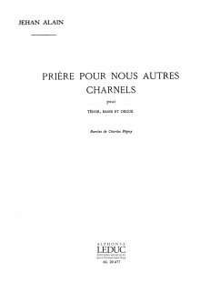 Cover Pričre pour nous autres charnels pour tenor, basse et orgue