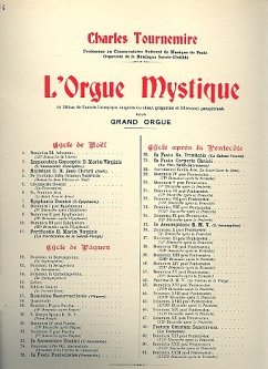 Cover L'orgue mystique vol.34 Pentecote