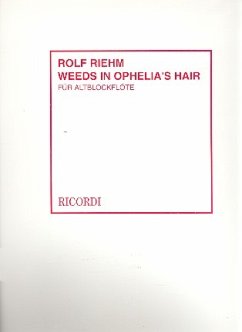 Cover Weeds in Ophelia's Hair für Altblockflöte solo