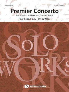 Cover Paul Gilson, Premier Concerto Concert Band/Harmonie Partitur + Stimmen