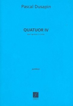 Quatuor 4 pour quatuor ŕ cordes partition