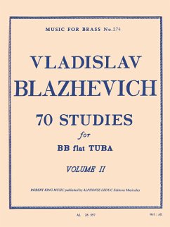 Cover 70 studies vol.2 for tuba in Bb