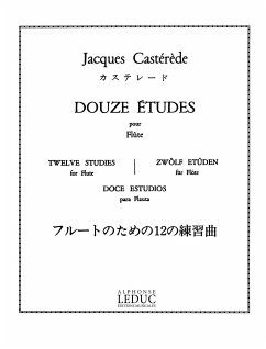 Cover 12 études pour flűte