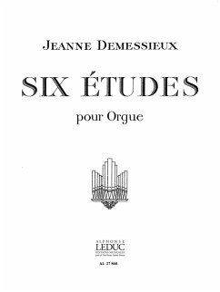 Cover 6 études op.5 pour orgue