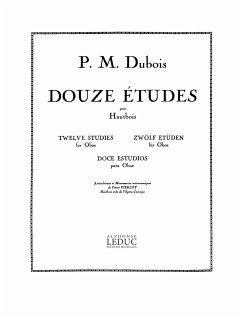 Cover 12 Études pour hautbois