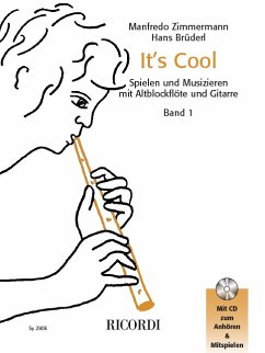 Cover It's cool - Spielen und musizieren Band 1 für Altblockflöte und Gitarre Partitur und Stimmen
