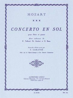 Cover Concerto en sol pour flűte et piano