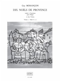 Cover 10 Noels de Provence vol.2 (6-10) pour orgue Traités ŕ l'Ancienne