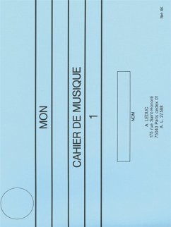 Cover LECUSSANT I.F.M. MON CAHIER DE MUSIQUE N01