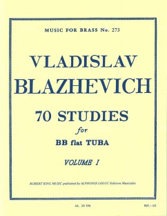 Cover 70 studies vol.1 for tuba music for brass 273